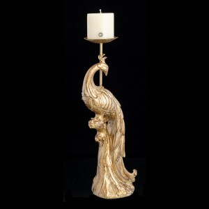 CASTIÇAL PAVAO M - 4341